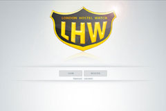 Website design for LondonHostelWatch